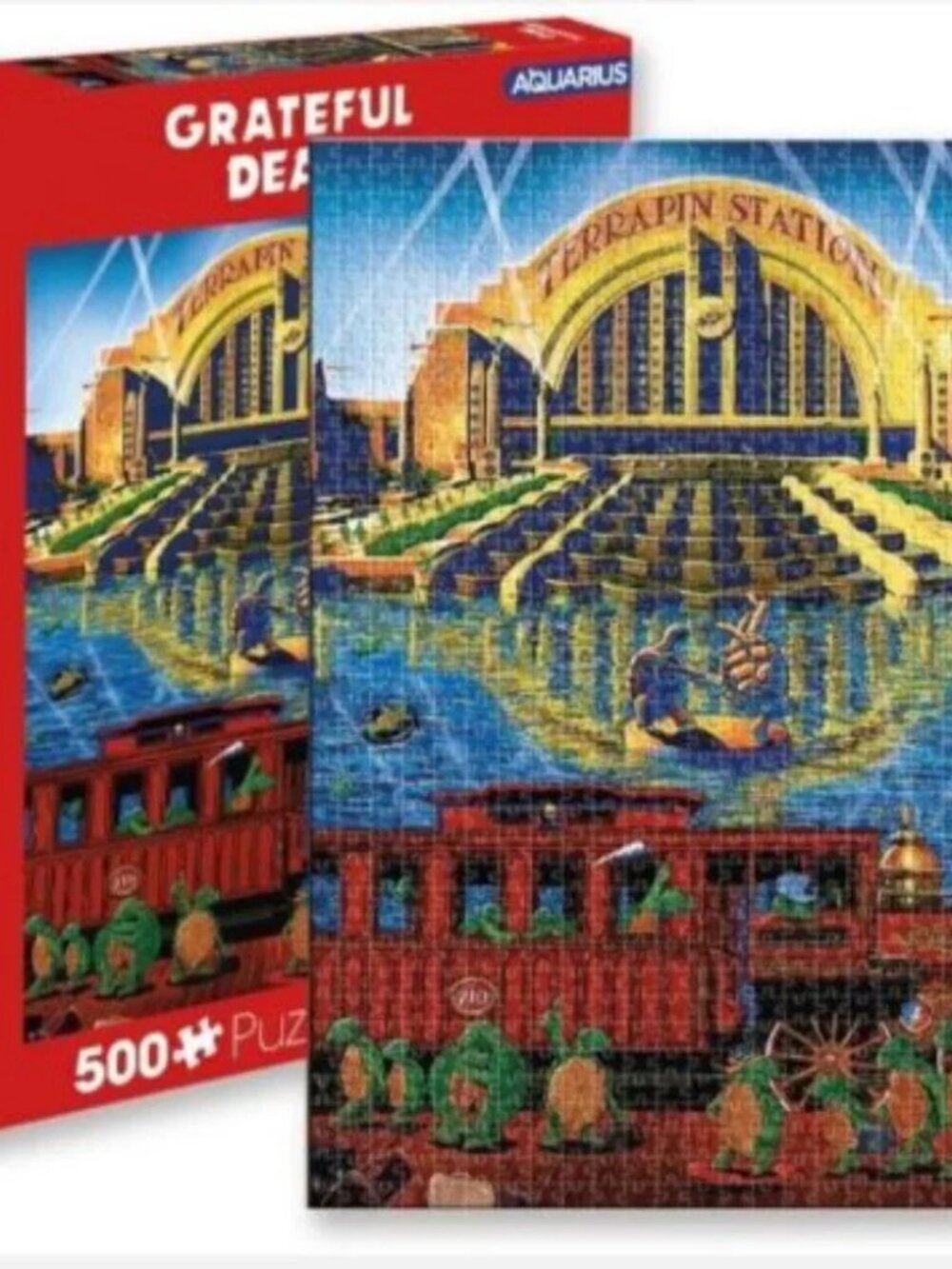 Grateful Dead Terrapin Station Jigsaw Puzzle ~ by Aquarius ~ 500 Pcs ~ Sealed!